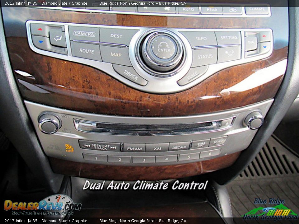 2013 Infiniti JX 35 Diamond Slate / Graphite Photo #26
