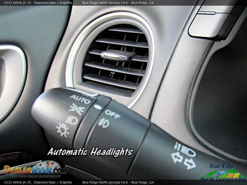 2013 Infiniti JX 35 Diamond Slate / Graphite Photo #28