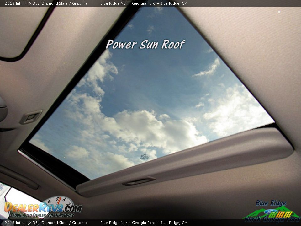 2013 Infiniti JX 35 Diamond Slate / Graphite Photo #29