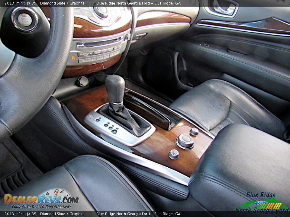 2013 Infiniti JX 35 Diamond Slate / Graphite Photo #30