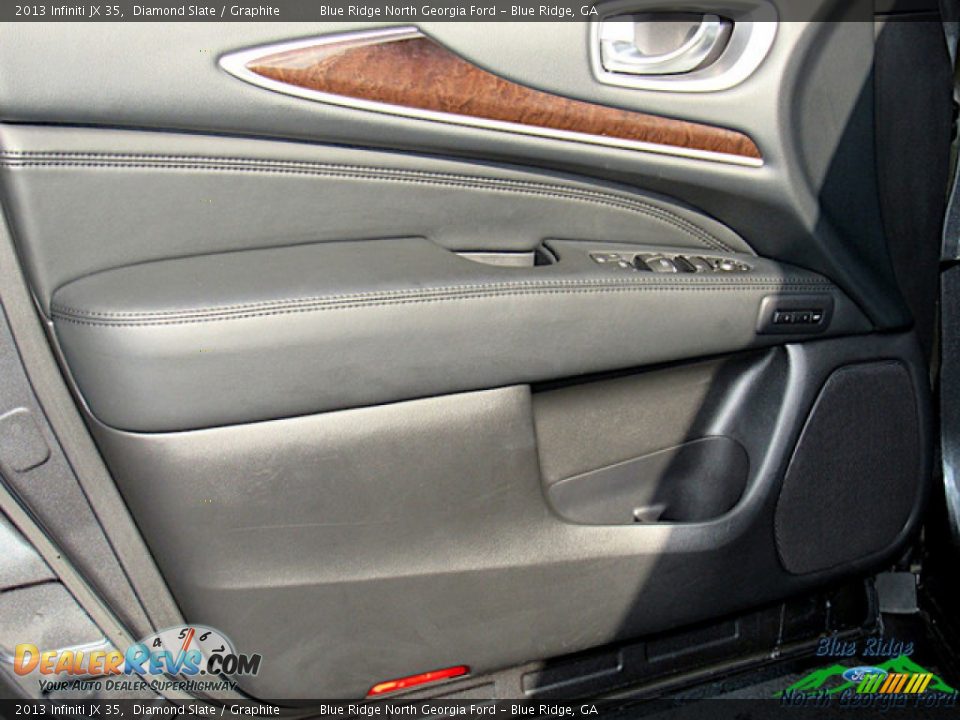 2013 Infiniti JX 35 Diamond Slate / Graphite Photo #32