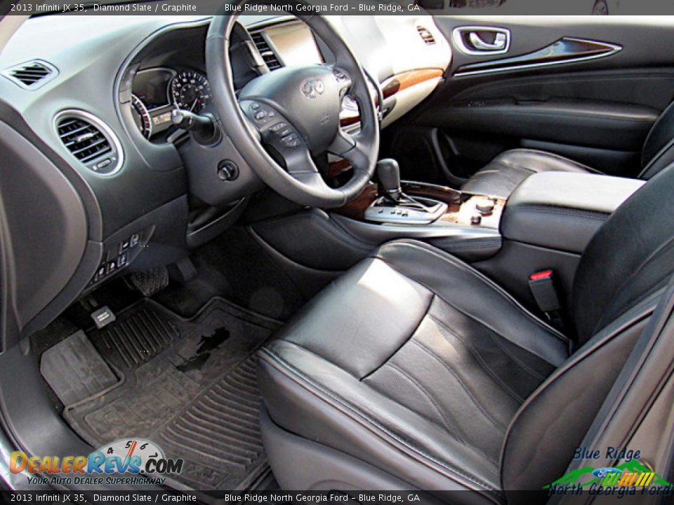 2013 Infiniti JX 35 Diamond Slate / Graphite Photo #33