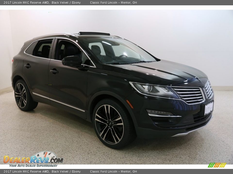 2017 Lincoln MKC Reserve AWD Black Velvet / Ebony Photo #1