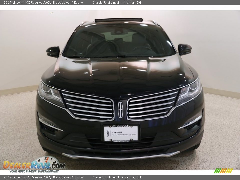 2017 Lincoln MKC Reserve AWD Black Velvet / Ebony Photo #2