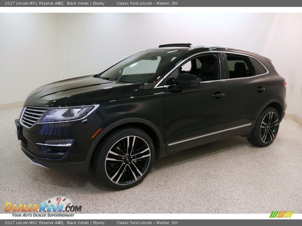 2017 Lincoln MKC Reserve AWD Black Velvet / Ebony Photo #3