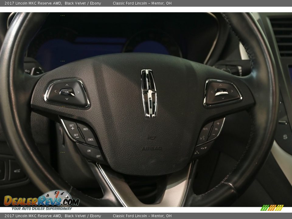 2017 Lincoln MKC Reserve AWD Black Velvet / Ebony Photo #7