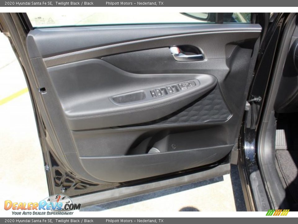 2020 Hyundai Santa Fe SE Twilight Black / Black Photo #9