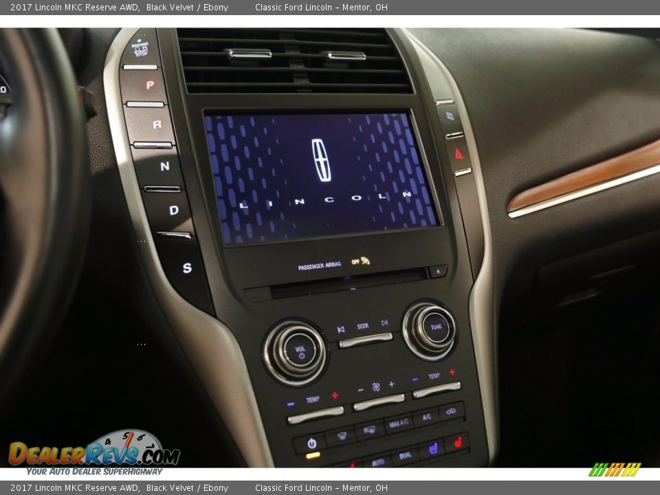 2017 Lincoln MKC Reserve AWD Black Velvet / Ebony Photo #9
