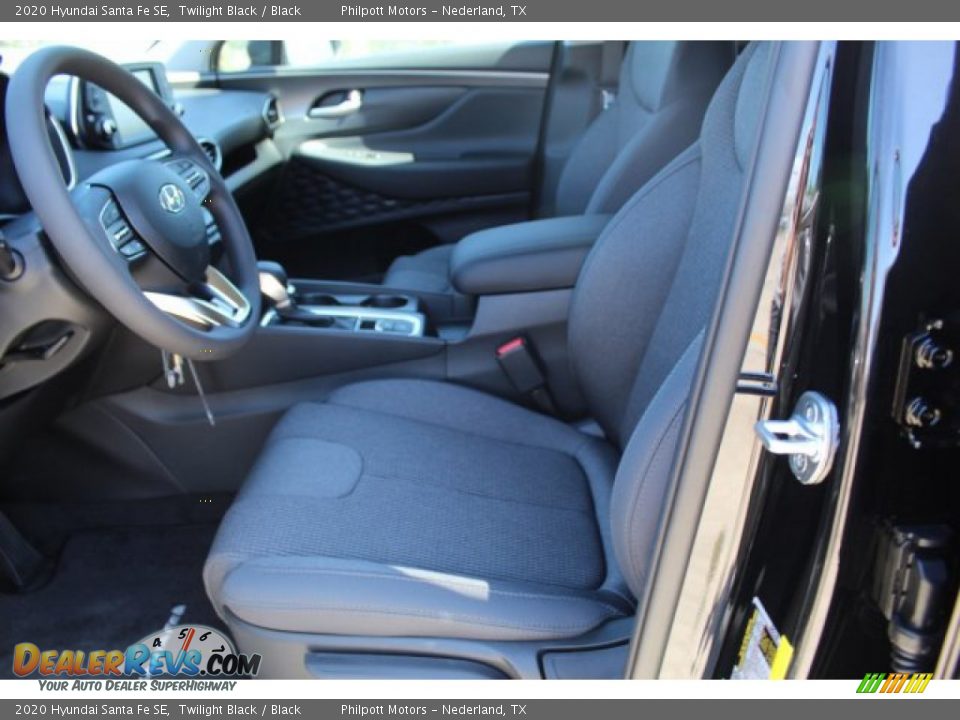 2020 Hyundai Santa Fe SE Twilight Black / Black Photo #10