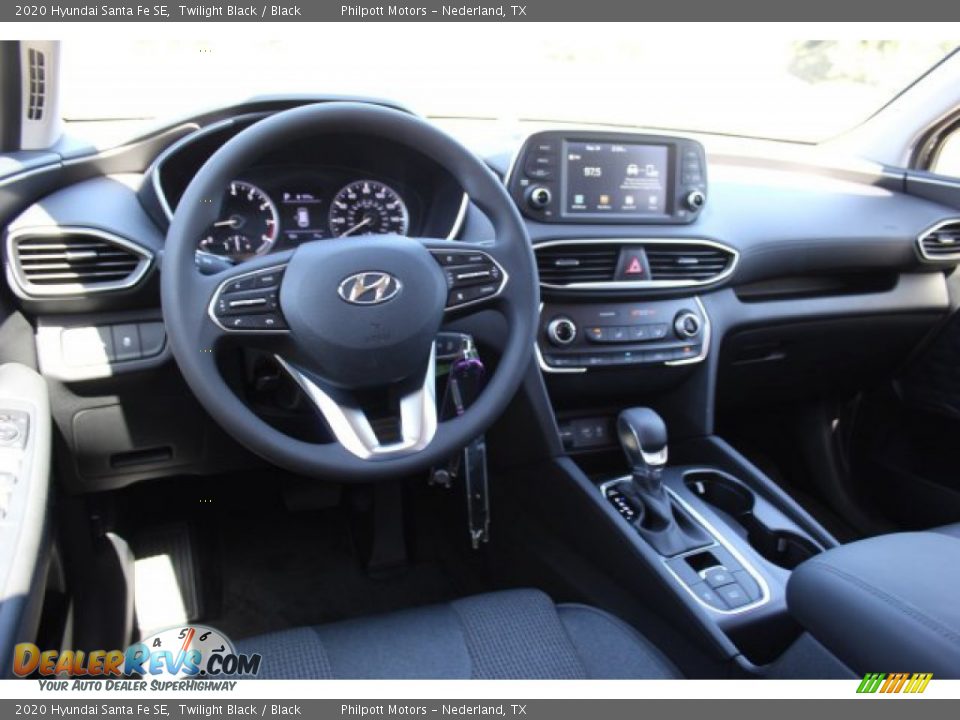 2020 Hyundai Santa Fe SE Twilight Black / Black Photo #20