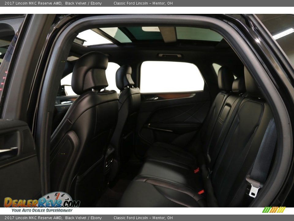 2017 Lincoln MKC Reserve AWD Black Velvet / Ebony Photo #21