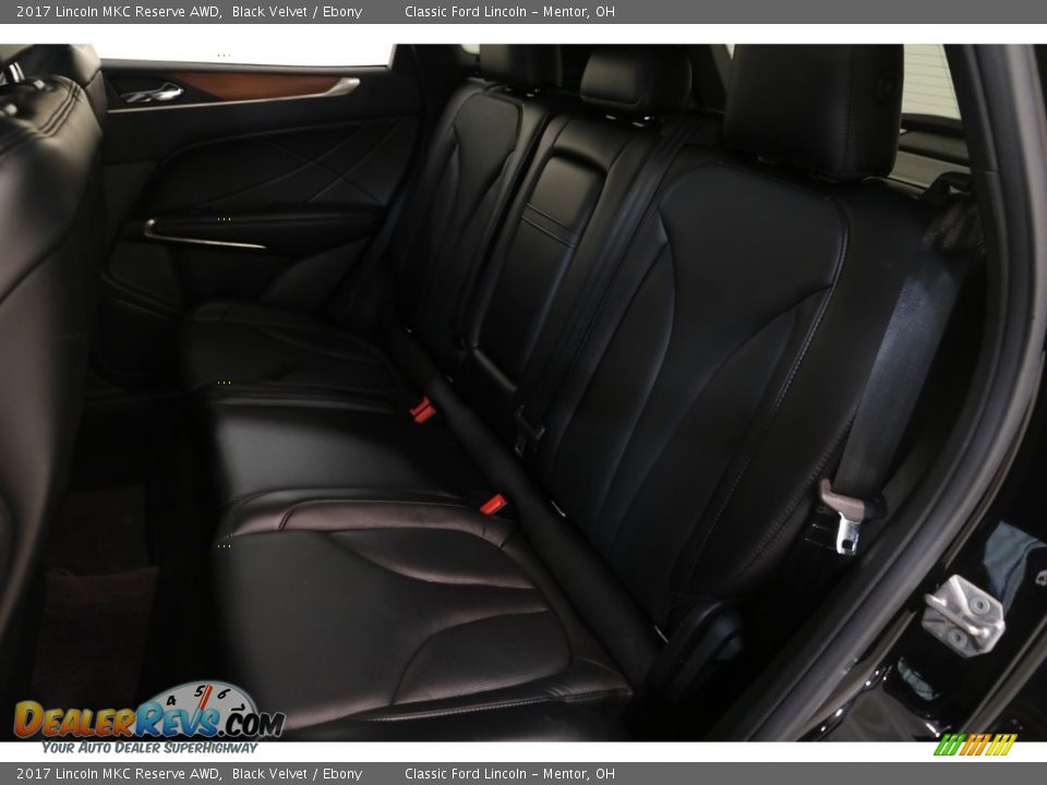 2017 Lincoln MKC Reserve AWD Black Velvet / Ebony Photo #22