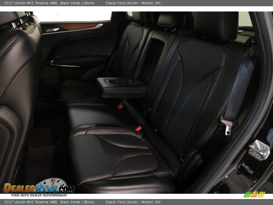 2017 Lincoln MKC Reserve AWD Black Velvet / Ebony Photo #23