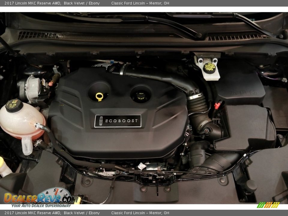 2017 Lincoln MKC Reserve AWD Black Velvet / Ebony Photo #25