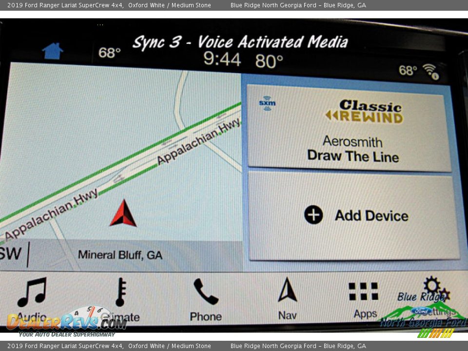 2019 Ford Ranger Lariat SuperCrew 4x4 Oxford White / Medium Stone Photo #19