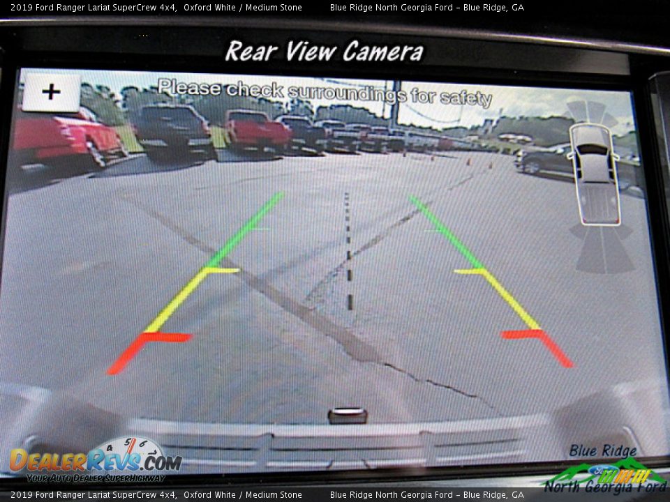 2019 Ford Ranger Lariat SuperCrew 4x4 Oxford White / Medium Stone Photo #21
