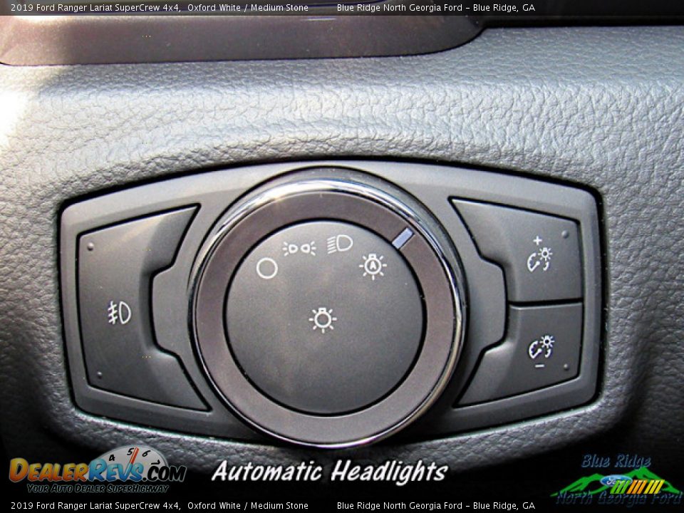 2019 Ford Ranger Lariat SuperCrew 4x4 Oxford White / Medium Stone Photo #23