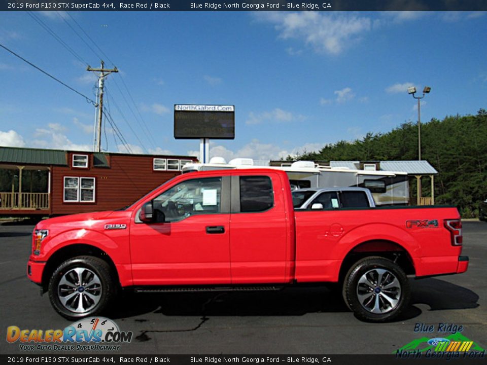 2019 Ford F150 STX SuperCab 4x4 Race Red / Black Photo #2