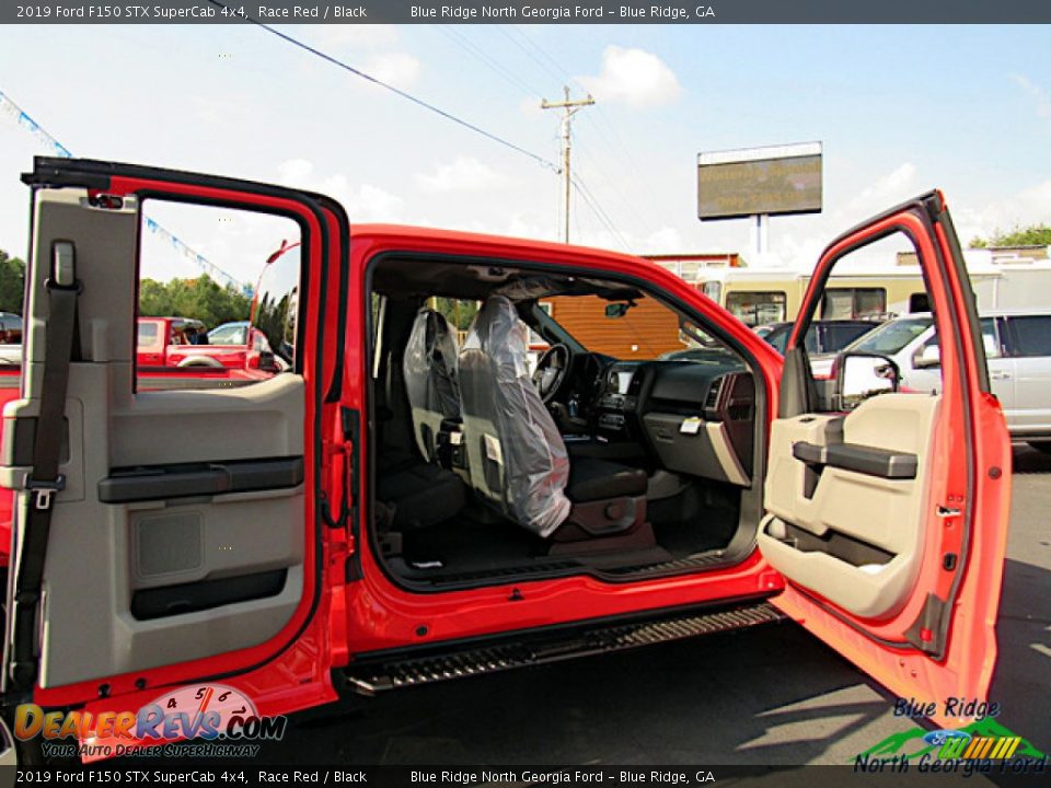 2019 Ford F150 STX SuperCab 4x4 Race Red / Black Photo #12