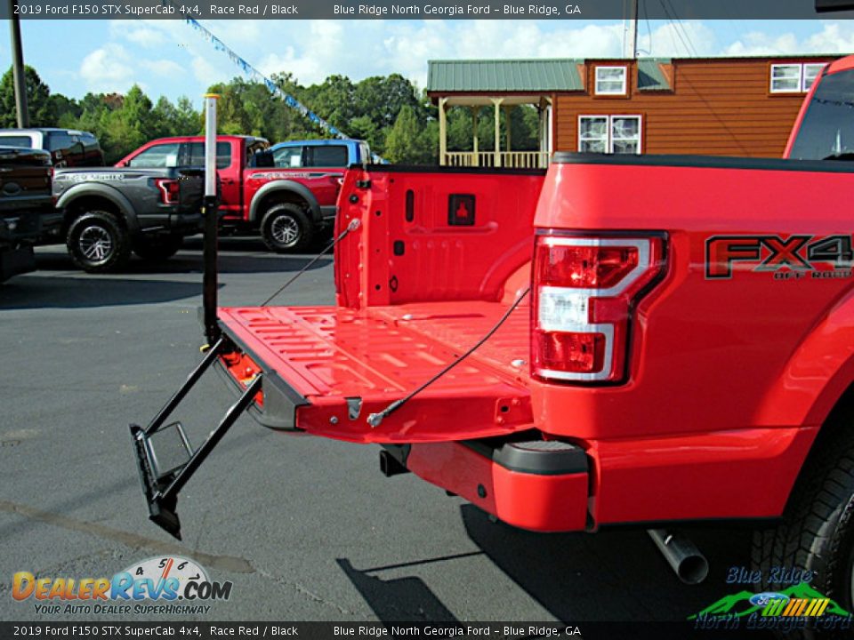 2019 Ford F150 STX SuperCab 4x4 Race Red / Black Photo #14