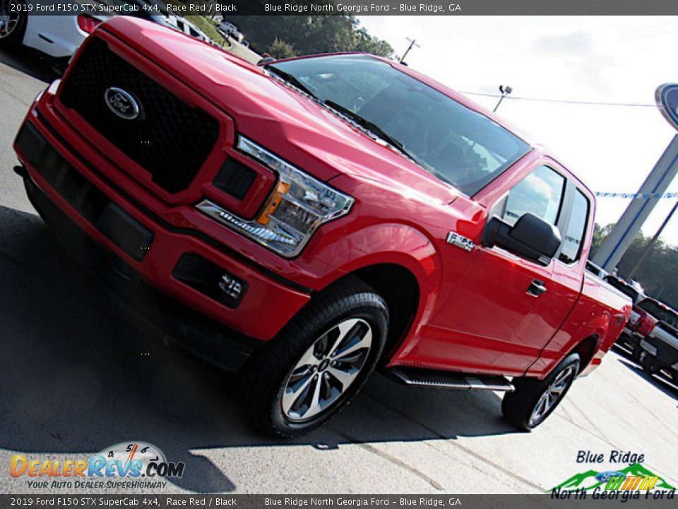 2019 Ford F150 STX SuperCab 4x4 Race Red / Black Photo #29