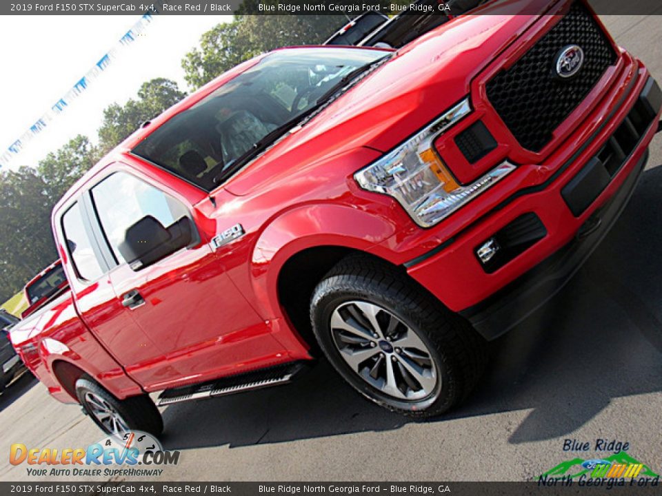 2019 Ford F150 STX SuperCab 4x4 Race Red / Black Photo #30