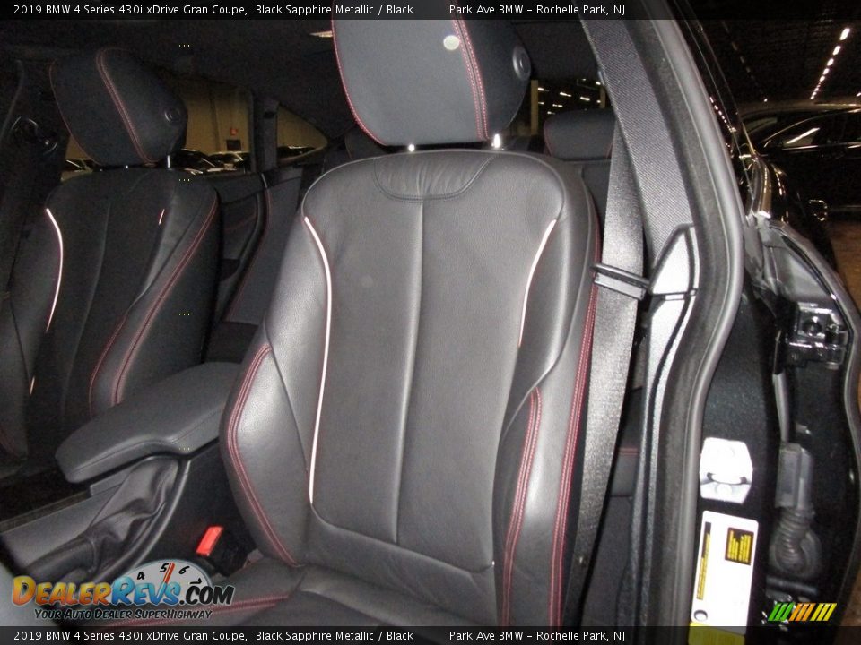 2019 BMW 4 Series 430i xDrive Gran Coupe Black Sapphire Metallic / Black Photo #3