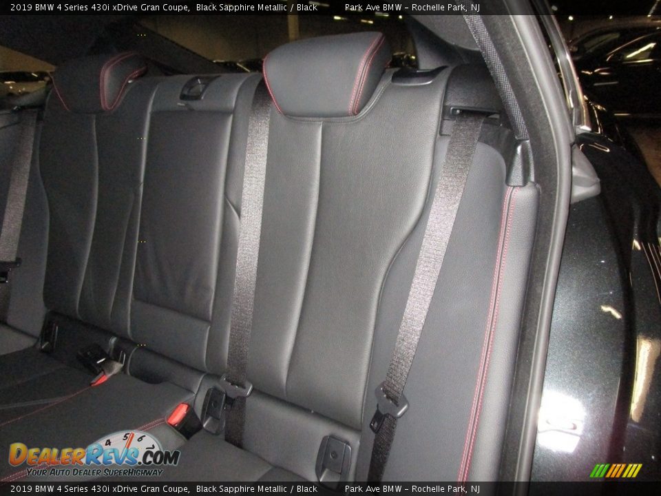 2019 BMW 4 Series 430i xDrive Gran Coupe Black Sapphire Metallic / Black Photo #6