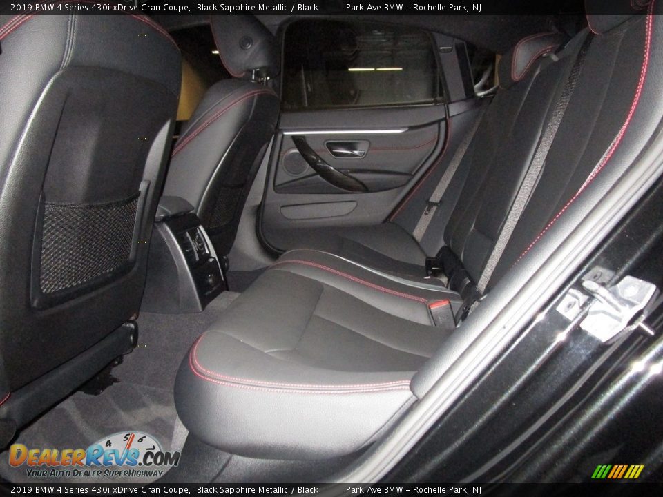 2019 BMW 4 Series 430i xDrive Gran Coupe Black Sapphire Metallic / Black Photo #7