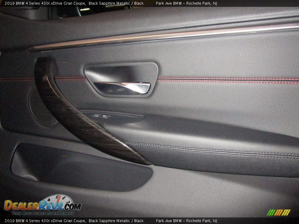 2019 BMW 4 Series 430i xDrive Gran Coupe Black Sapphire Metallic / Black Photo #8