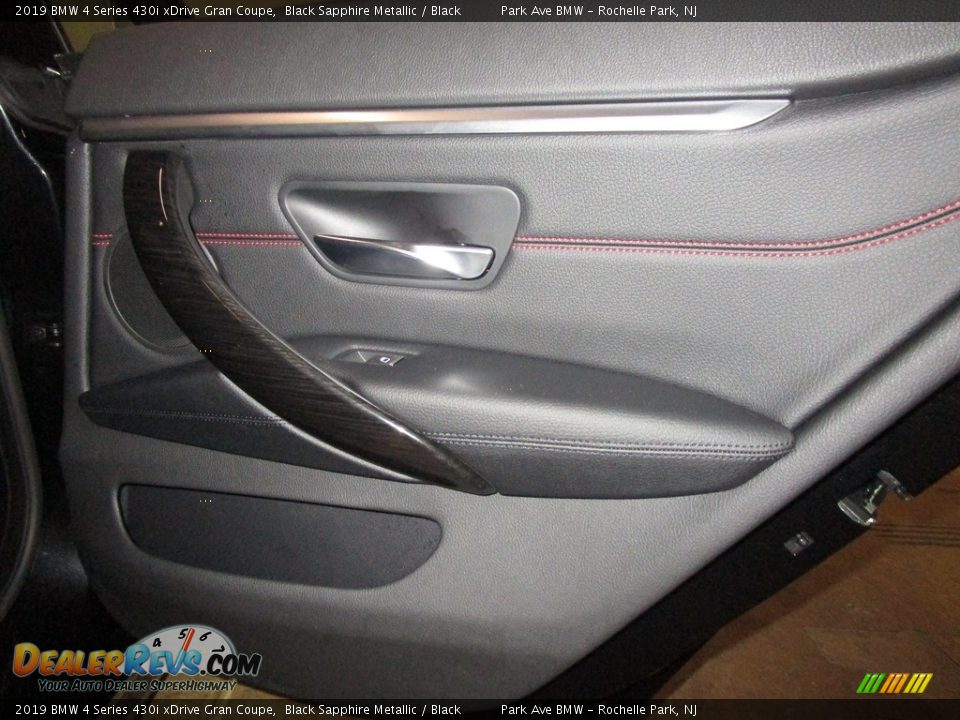 2019 BMW 4 Series 430i xDrive Gran Coupe Black Sapphire Metallic / Black Photo #11