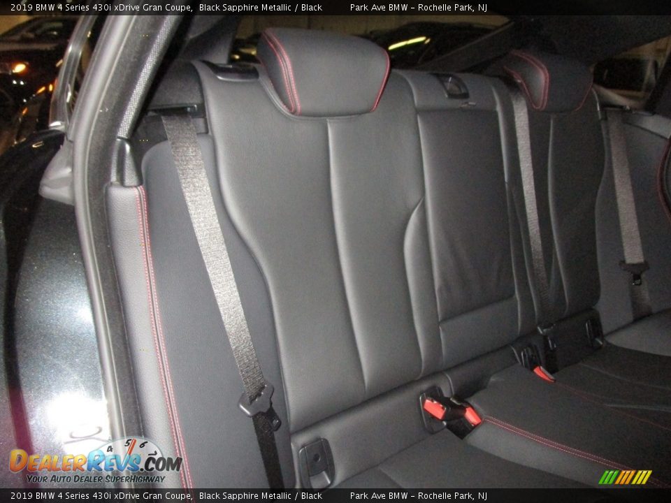 2019 BMW 4 Series 430i xDrive Gran Coupe Black Sapphire Metallic / Black Photo #12