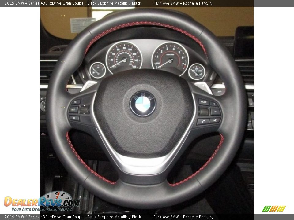 2019 BMW 4 Series 430i xDrive Gran Coupe Black Sapphire Metallic / Black Photo #18