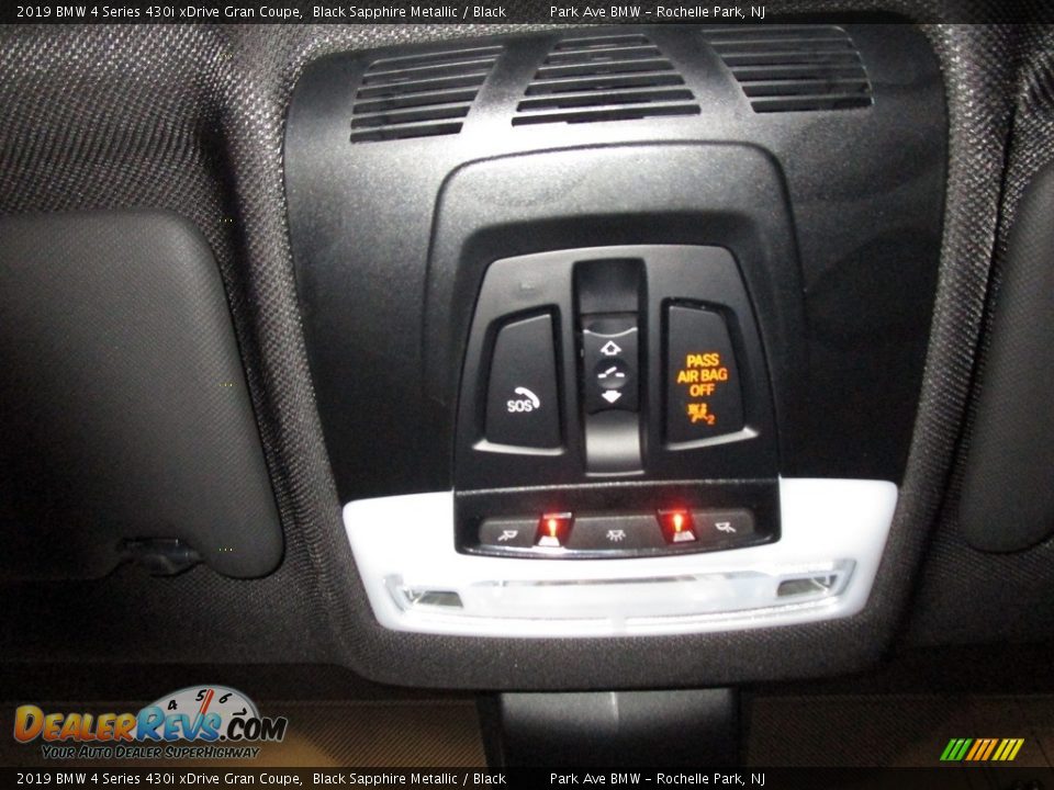 2019 BMW 4 Series 430i xDrive Gran Coupe Black Sapphire Metallic / Black Photo #22
