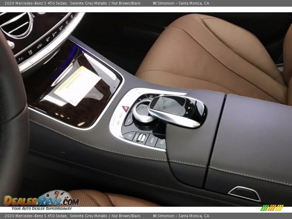 2020 Mercedes-Benz S 450 Sedan Selenite Grey Metallic / Nut Brown/Black Photo #7