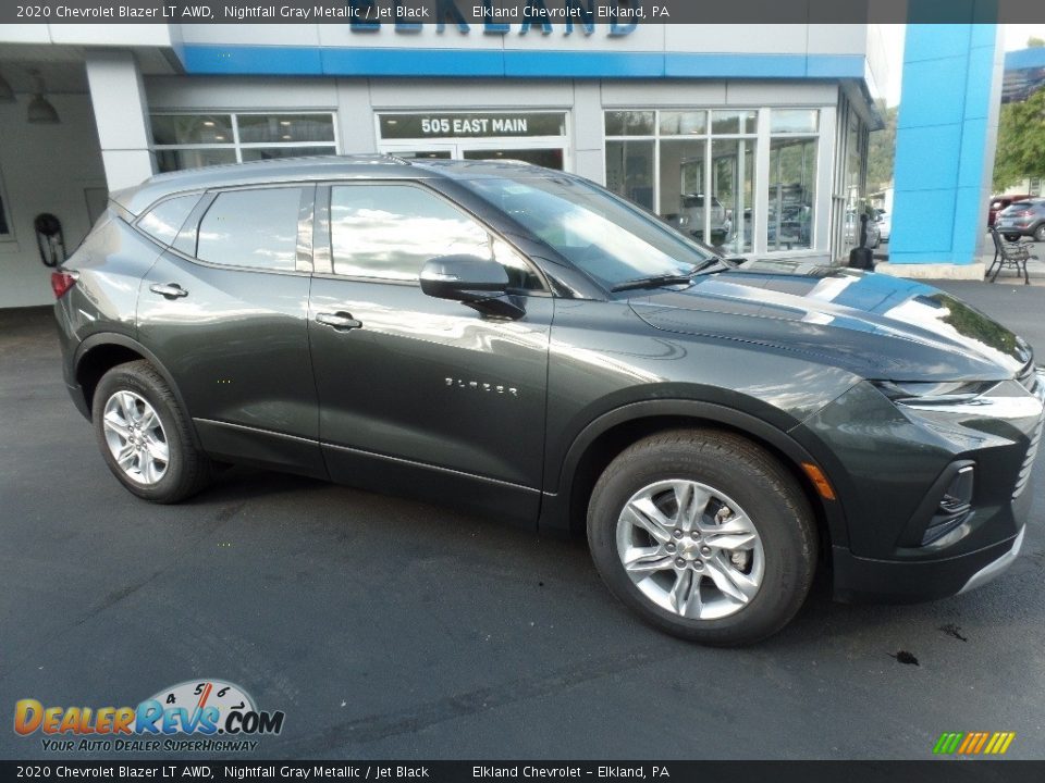 2020 Chevrolet Blazer LT AWD Nightfall Gray Metallic / Jet Black Photo #1