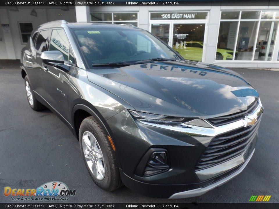 2020 Chevrolet Blazer LT AWD Nightfall Gray Metallic / Jet Black Photo #2