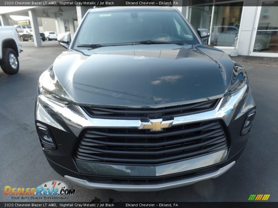 2020 Chevrolet Blazer LT AWD Nightfall Gray Metallic / Jet Black Photo #3