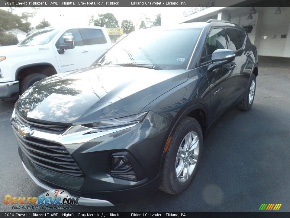 2020 Chevrolet Blazer LT AWD Nightfall Gray Metallic / Jet Black Photo #4