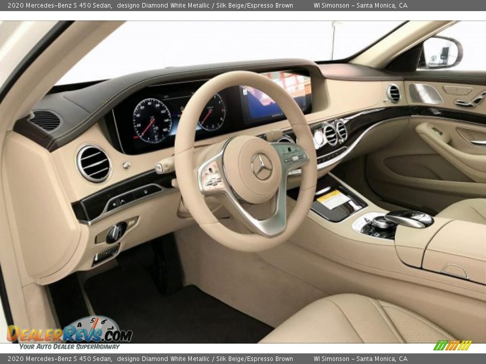 Dashboard of 2020 Mercedes-Benz S 450 Sedan Photo #4