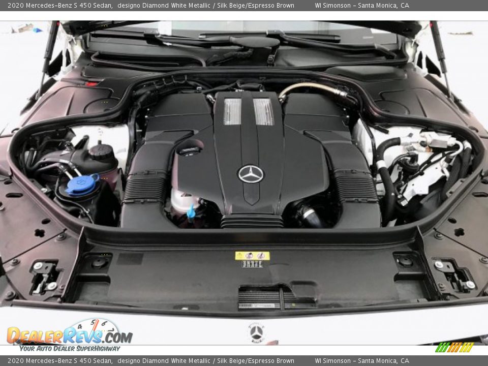 2020 Mercedes-Benz S 450 Sedan 3.0 Liter DI biturbo DOHC 24-Valve VVT V6 Engine Photo #8