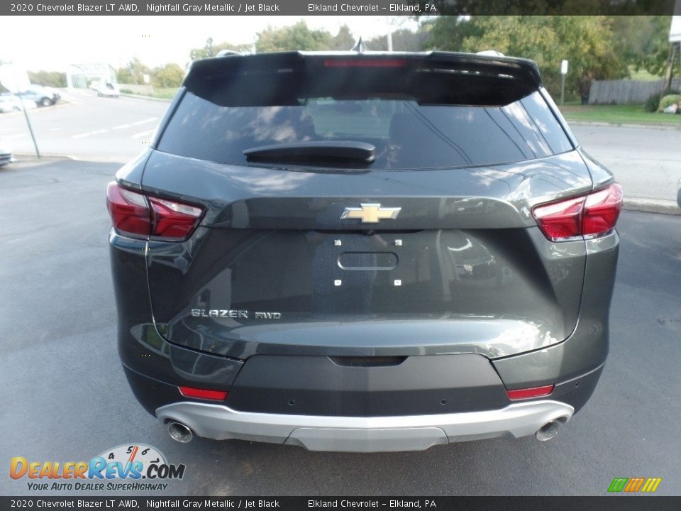 2020 Chevrolet Blazer LT AWD Nightfall Gray Metallic / Jet Black Photo #8