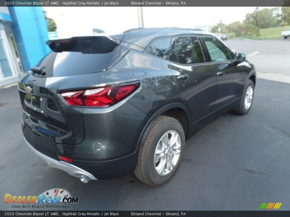 2020 Chevrolet Blazer LT AWD Nightfall Gray Metallic / Jet Black Photo #9