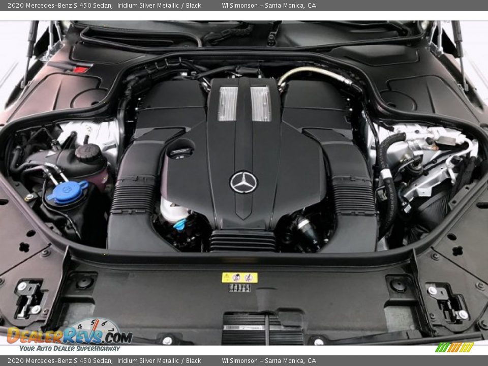 2020 Mercedes-Benz S 450 Sedan 3.0 Liter DI biturbo DOHC 24-Valve VVT V6 Engine Photo #8