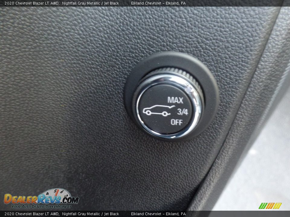 2020 Chevrolet Blazer LT AWD Nightfall Gray Metallic / Jet Black Photo #24