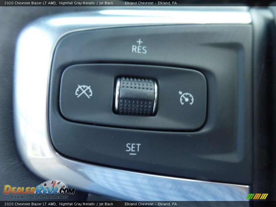 2020 Chevrolet Blazer LT AWD Nightfall Gray Metallic / Jet Black Photo #25