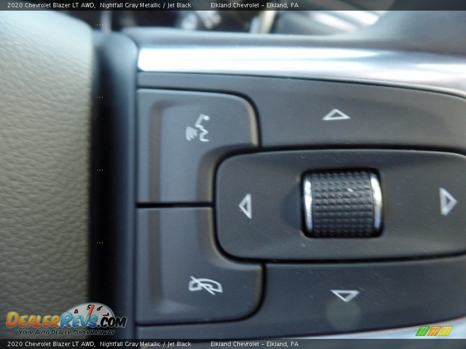 2020 Chevrolet Blazer LT AWD Nightfall Gray Metallic / Jet Black Photo #26