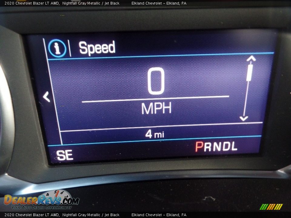 2020 Chevrolet Blazer LT AWD Nightfall Gray Metallic / Jet Black Photo #27