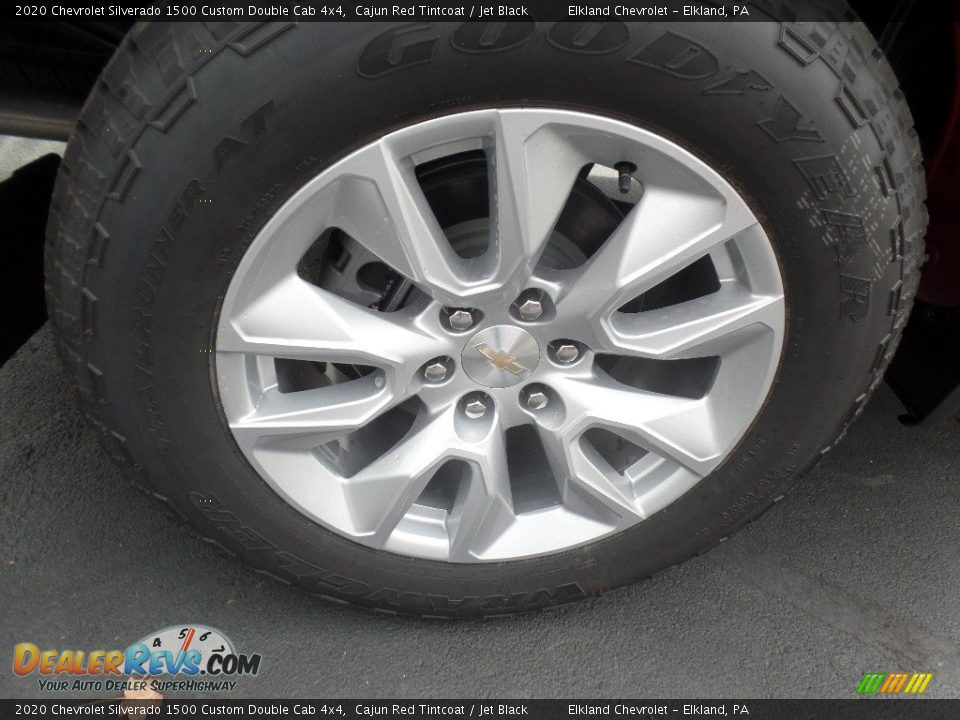 2020 Chevrolet Silverado 1500 Custom Double Cab 4x4 Wheel Photo #11