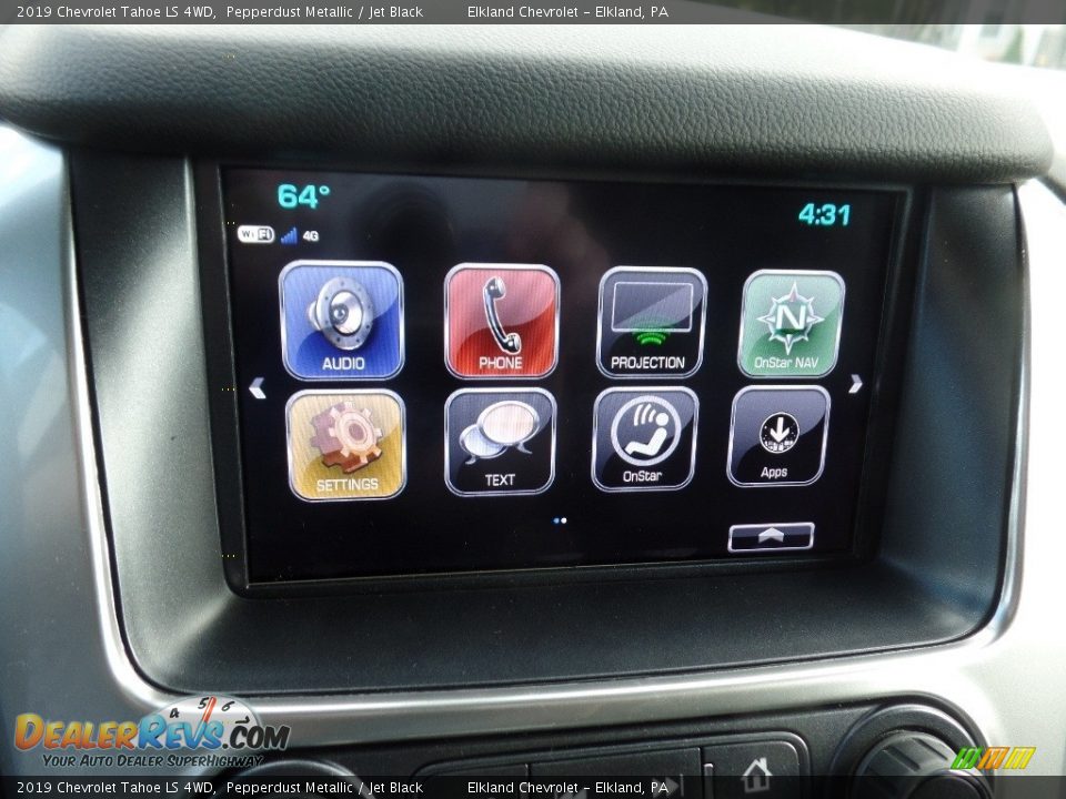 2019 Chevrolet Tahoe LS 4WD Pepperdust Metallic / Jet Black Photo #32